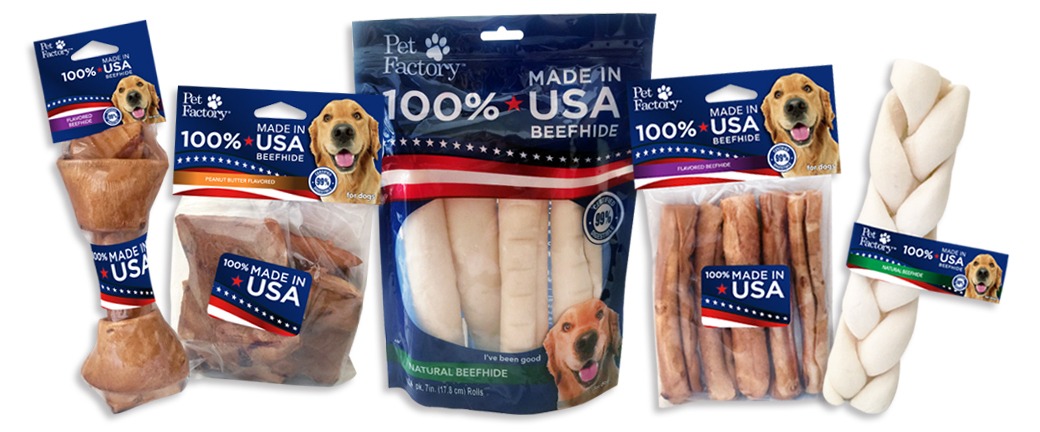 american made rawhide chews for dogs