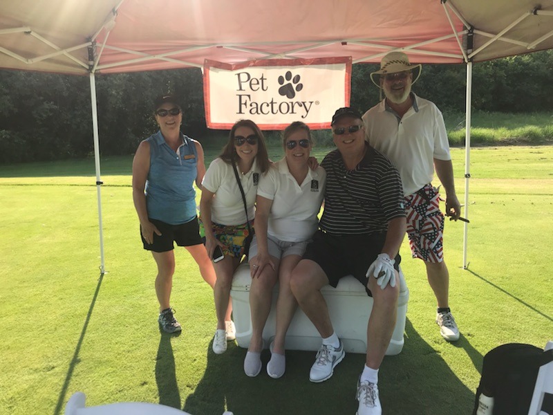 Great day of golf ⛳️ and friends at the 8th Annual Golf Outing in support of Mothers Trust Foundation! Pet Factory is a proud Event Sponsor.