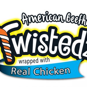 Twistedz wrapped with chicken logo