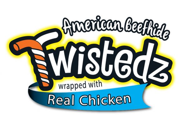 Twistedz wrapped with chicken logo