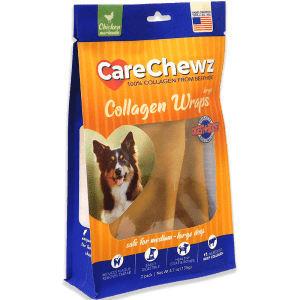 Care Chewz Collagen Wraps Chicken Large