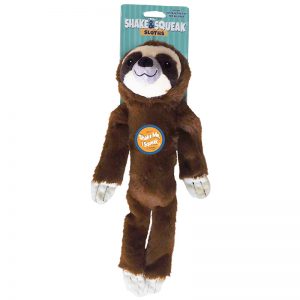 Shake and Squeak Sloth Brown